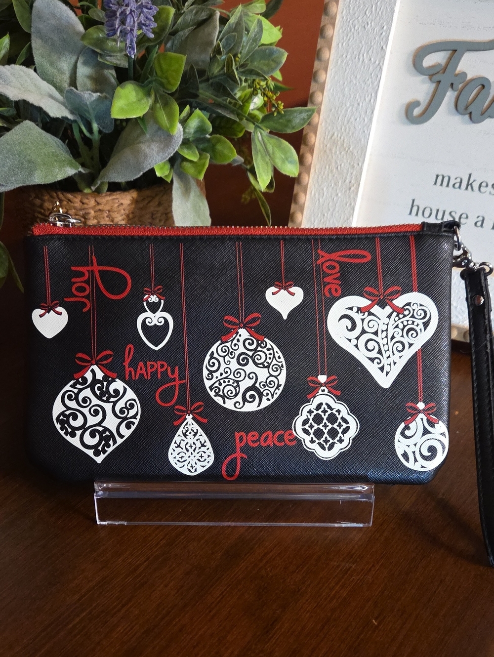 Brighton Love Notes Christmas Ornament Wristlet - Picture 5 of 11